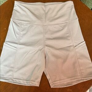 Women's High-Waisted Gray Shorts